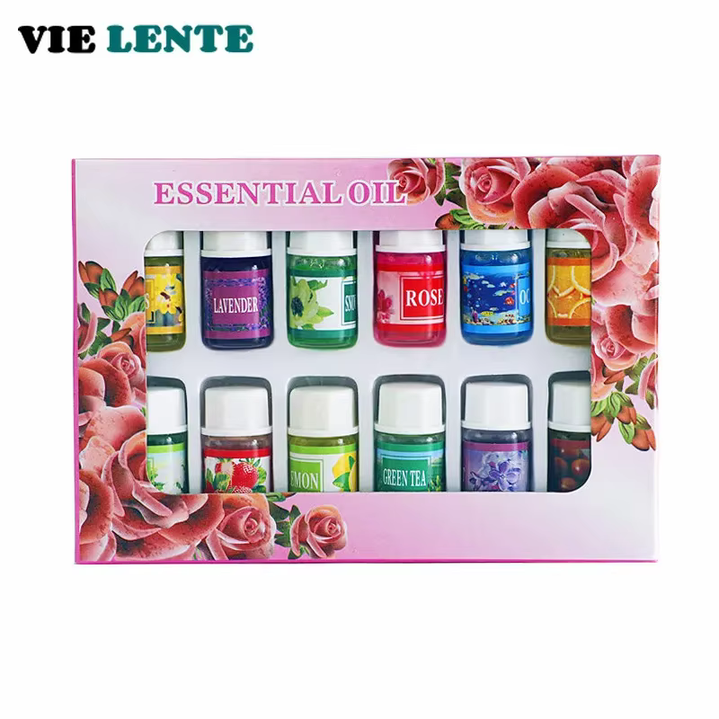 12 pièces 3ML désodorisant plante naturelle aromathérapie huile essentielle climatisation parfum arôme diffuseur