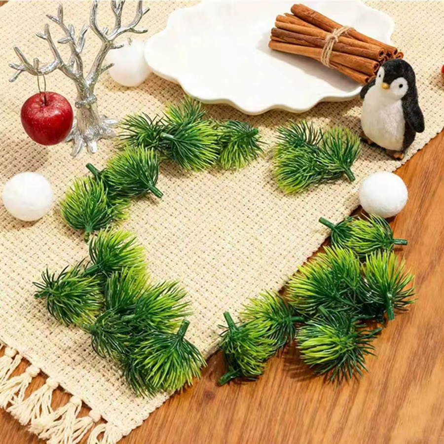 50/100pcs Plantes Artificielles Houx Peu Mignon Fruits Newyear Noël Maison Chambre Cour Décor Cadeau De Mariage Vif Festival Ornement