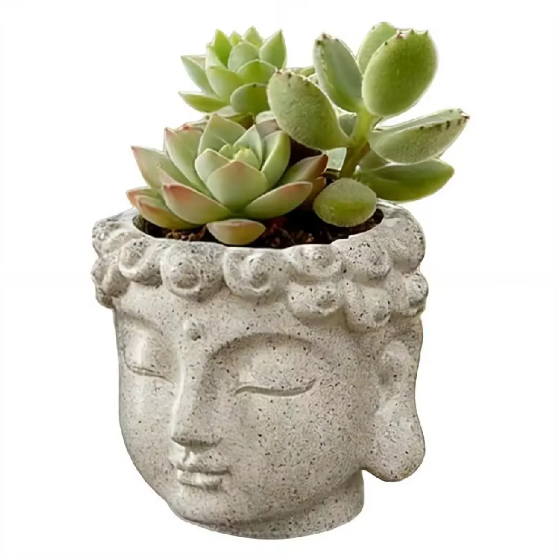 Pot à succulentes Bouddha Zen