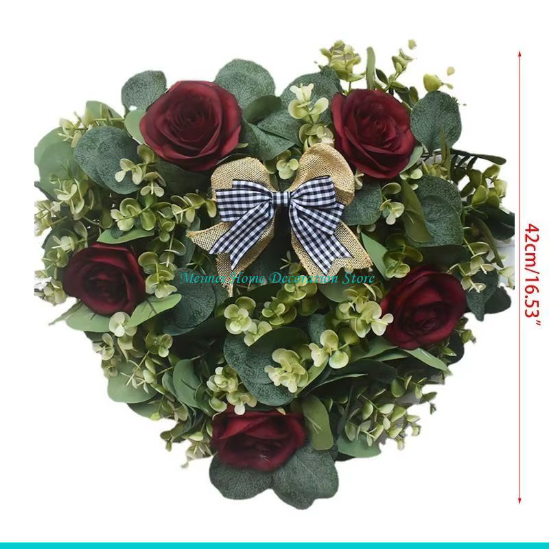 H7BF – guirlande mariage en forme cœur