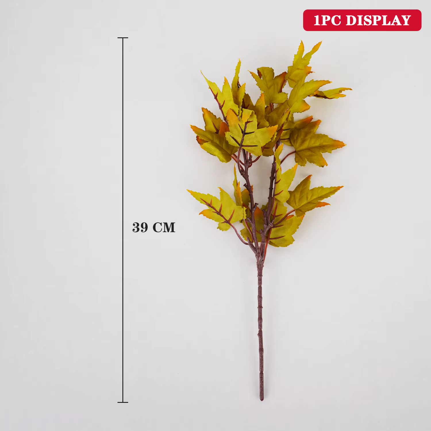 Bouquet de fleurs artificielles en feuille d'érable d'automne