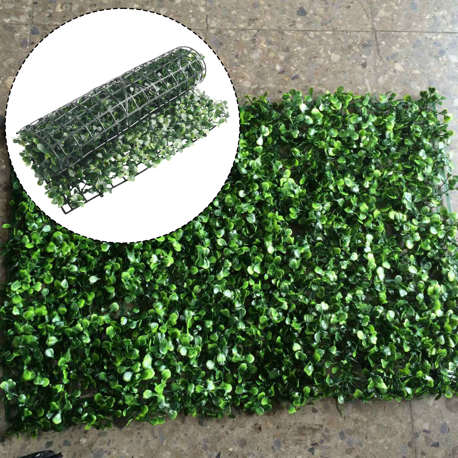 40x60cm plante artificielle feuillage haie verdure panneau décor mur clôture tapis réel toucher pelouse mousse faux
