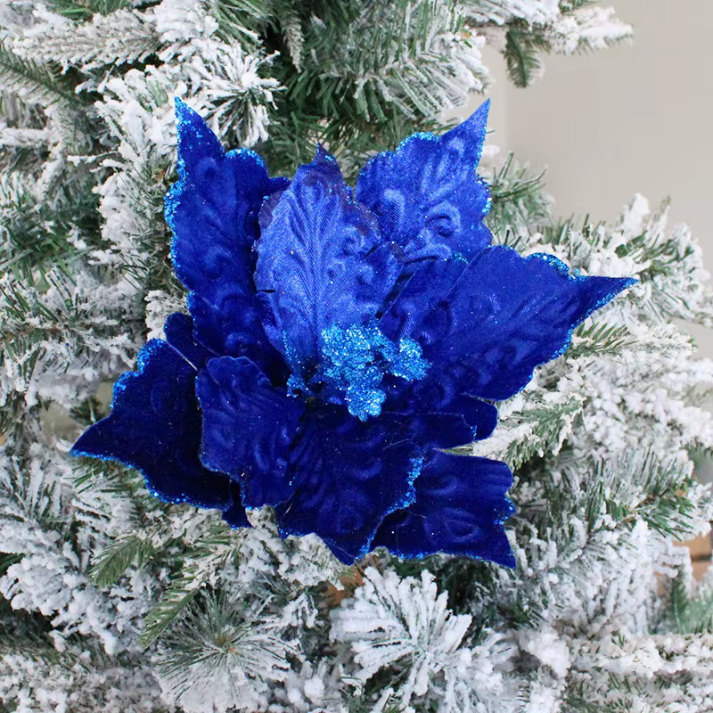 Tête de fleur artificielle en soie