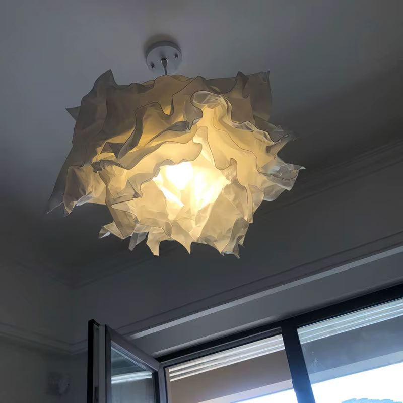 Abat-jour de plafond en forme de nuage pour salon