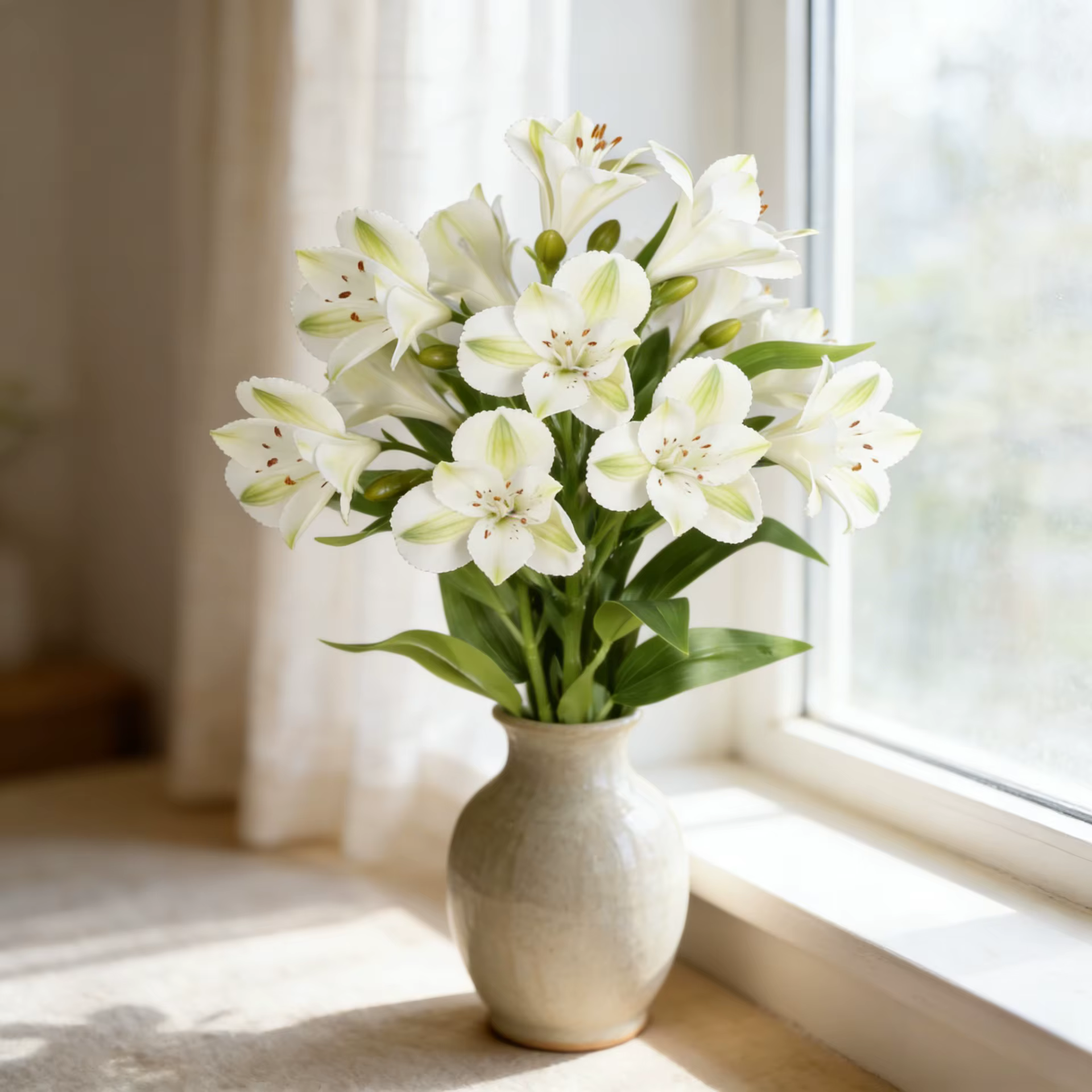 30In jonquille fleurs artificielles trompette fleur Faux Arrangement