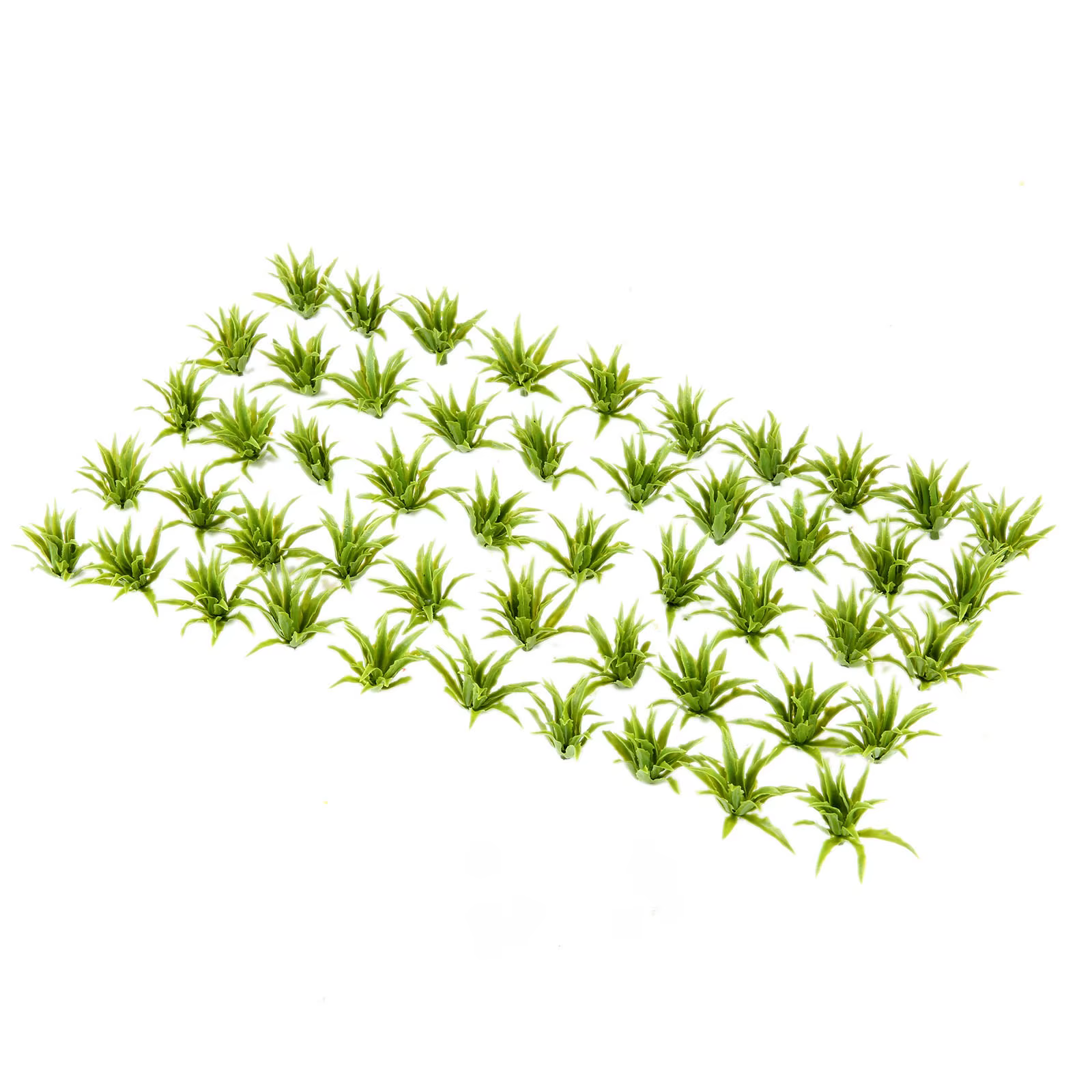 50pcs arbustes verts modèle de buisson plantes artificielles chemin de fer jeu de guerre parc Diorama paysage HO 3.5 cm