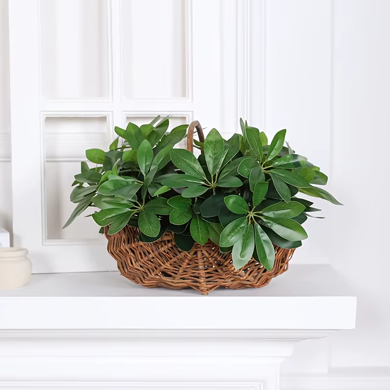 Plante artificielle | Feuilles artificielles avec tige