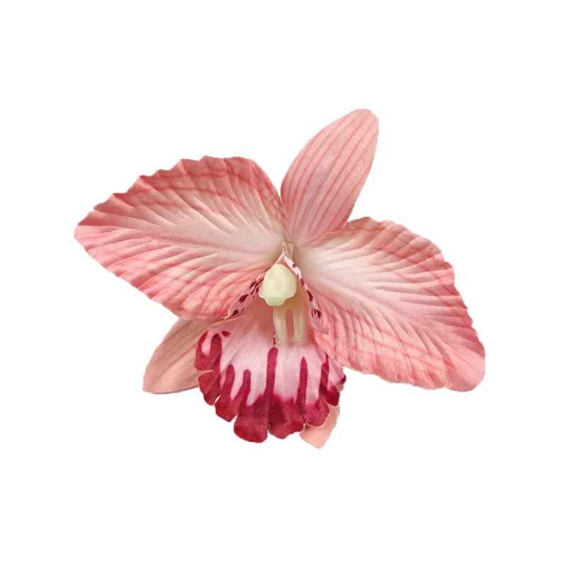 Têtes de fleurs d'orchidées de béttleya artificielles