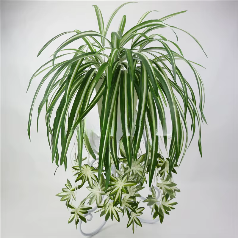 Plantes artificielles murales suspendues Chlorophytum