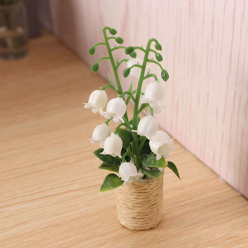 Miniature de plante en pot