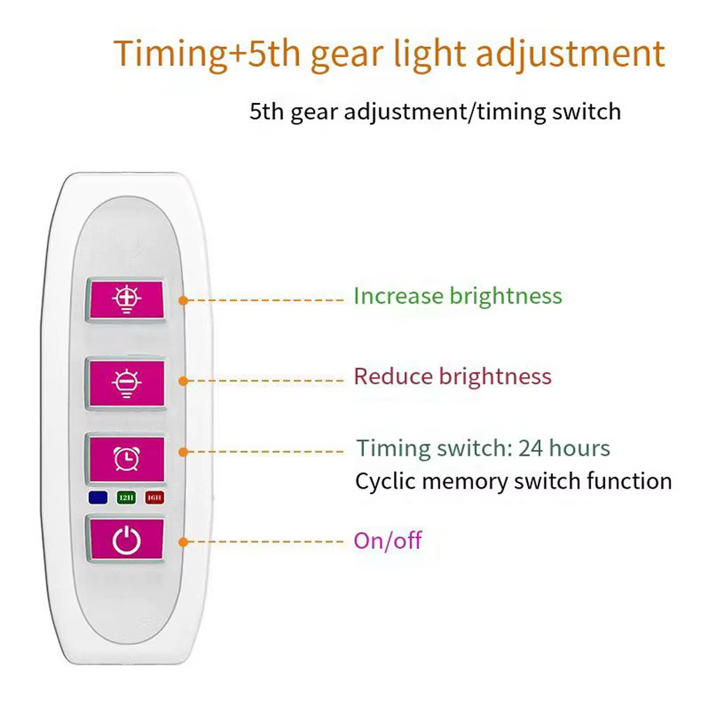 Lumière de croissance LED d'intérieur USB panneau quantique plante éclairage supplémentaire suspendu 5V lampe