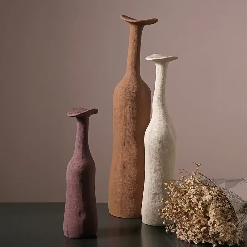 Petit vase en céramique de style nordique