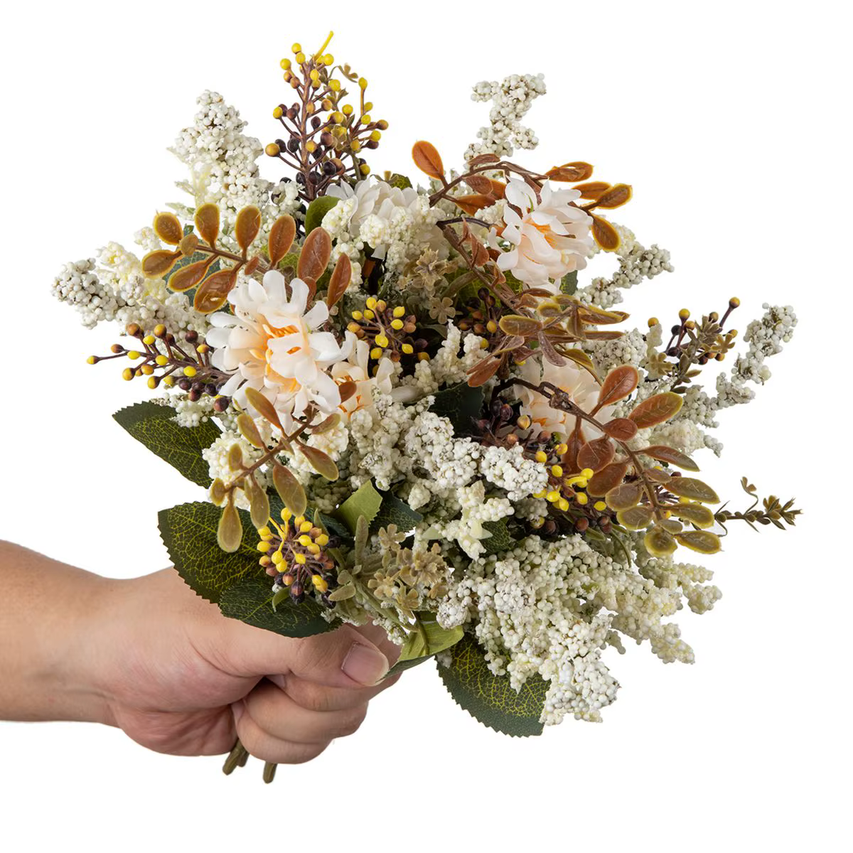 Plante de fleur artificielle chrysanthème bulle herbe bricolage festival de saint valentin maison extérieure jardin décoration murale mariage bouquet de mariée