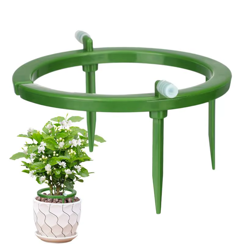 Système d'Arrosage Goutte à Goutte avec Support pour Plantes de Jardin