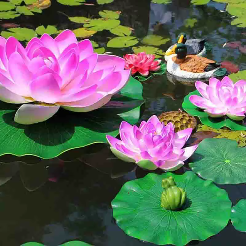 Feuilles de Lotus artificielles