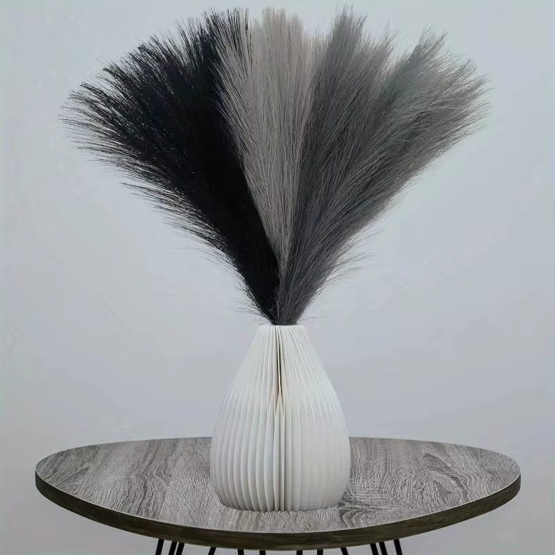 Décor d'herbe de Pampas artificielle