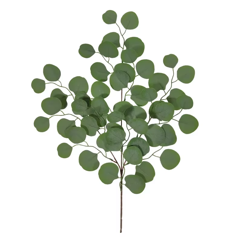 Feuilles d'eucalyptus artificielles pour la décoration intérieure