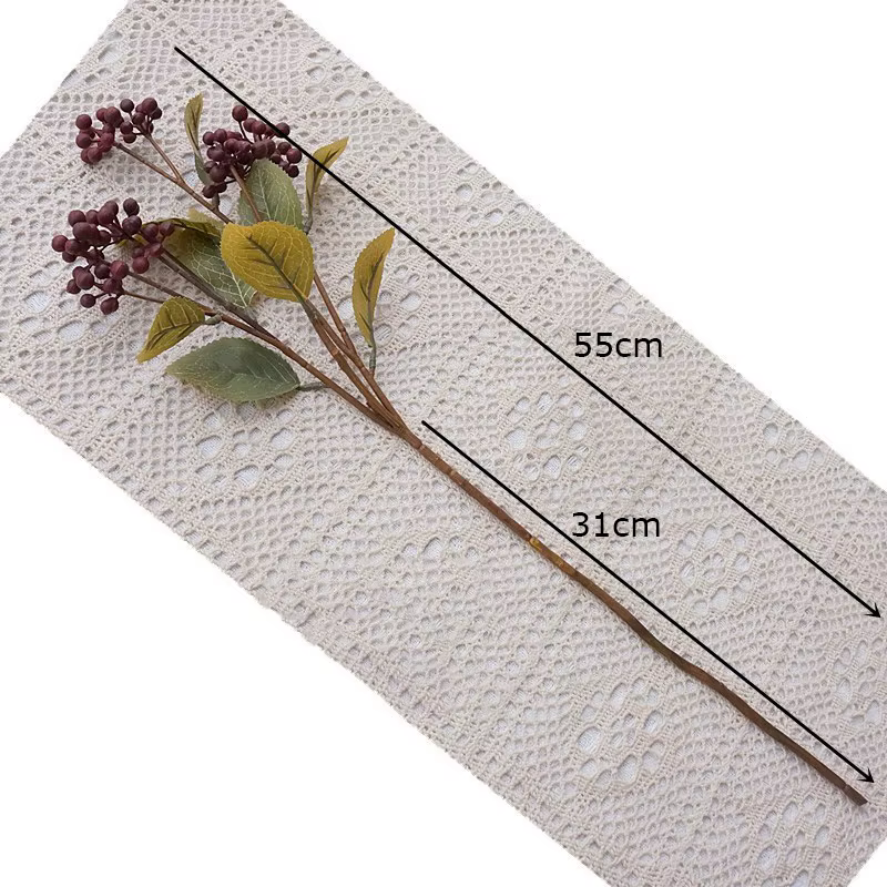 Branche de fruits rouges de 55 cm