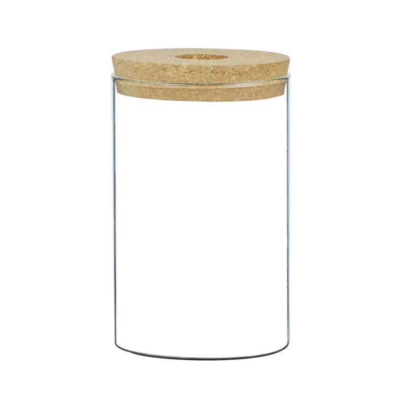 Pot de fleurs hydroponique transparent imitation verre