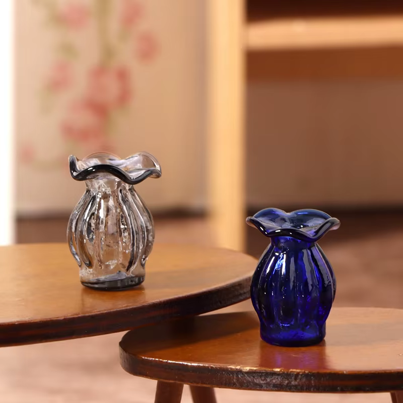 Vase l'inventaire en verre pour maison de courses