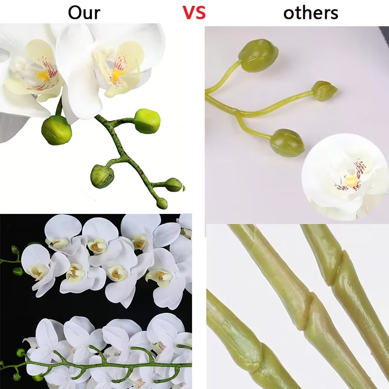 Fleurs artificielles phalaenopsis