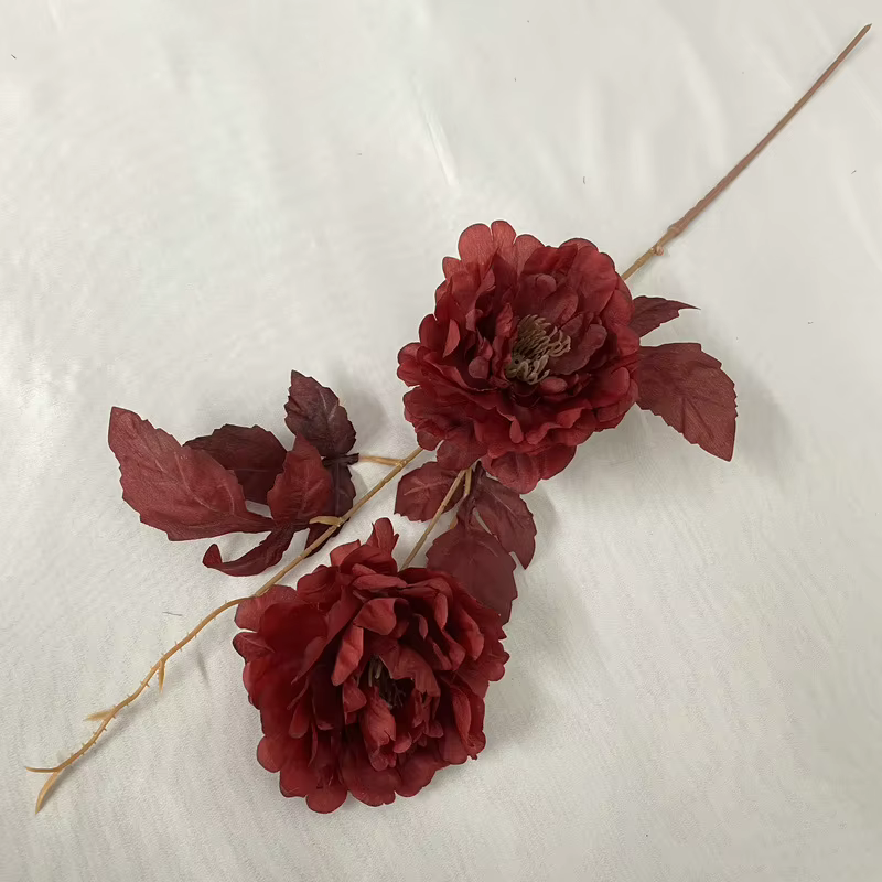Fausses fleurs en soie
