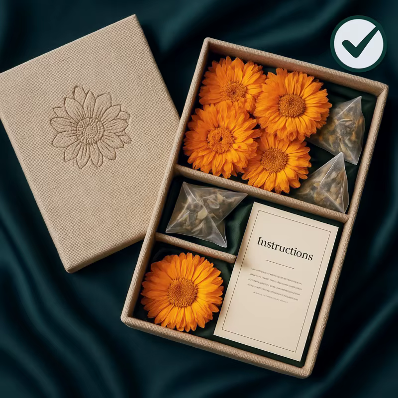 Calendula de camomille naturelle de qualité supérieure