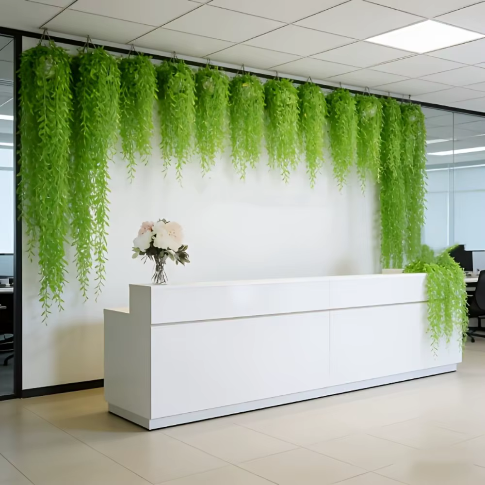 Lot de 10 Branches de Saule Pleureur Artificielles