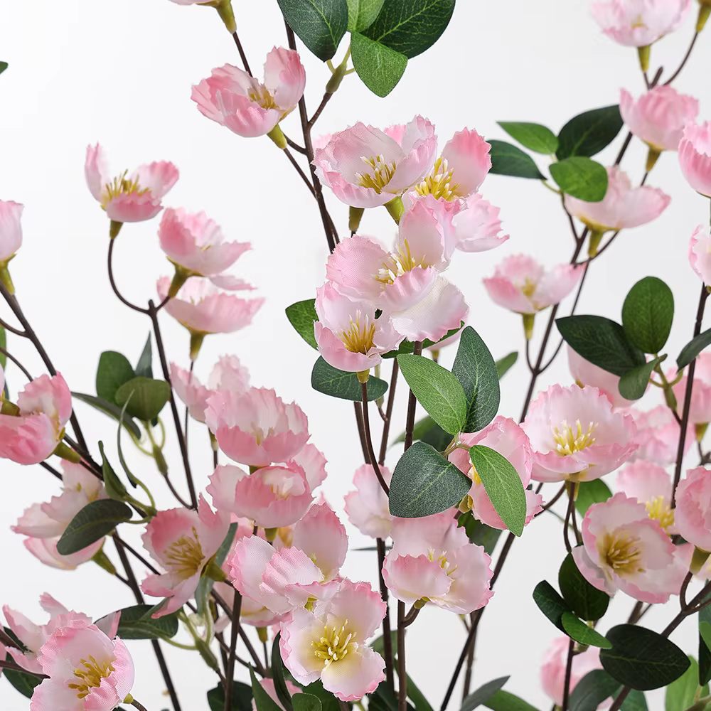 Bouquet de fleurs artificielles en soie