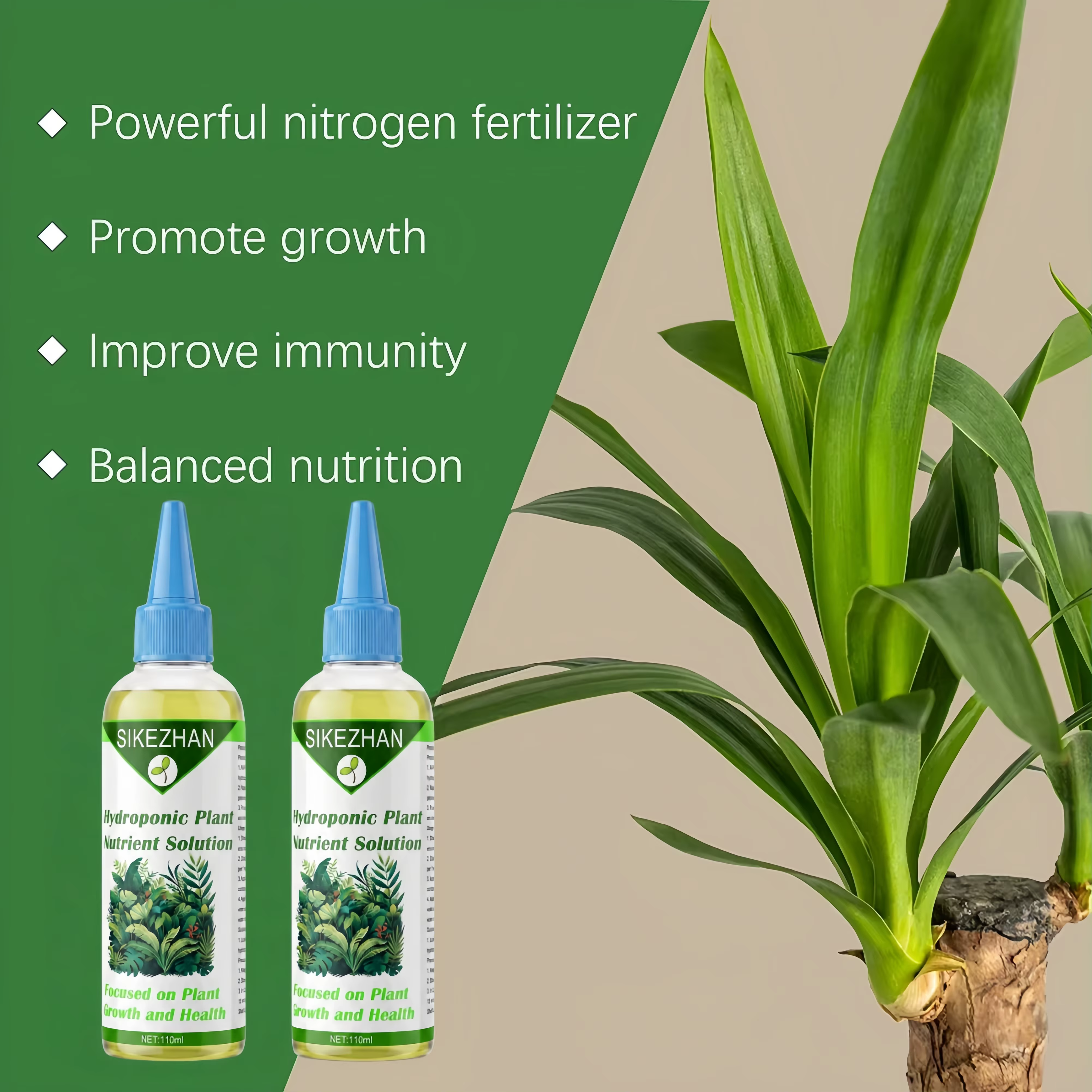SIKEZHAN 110ml Aliment liquide pour plantes
