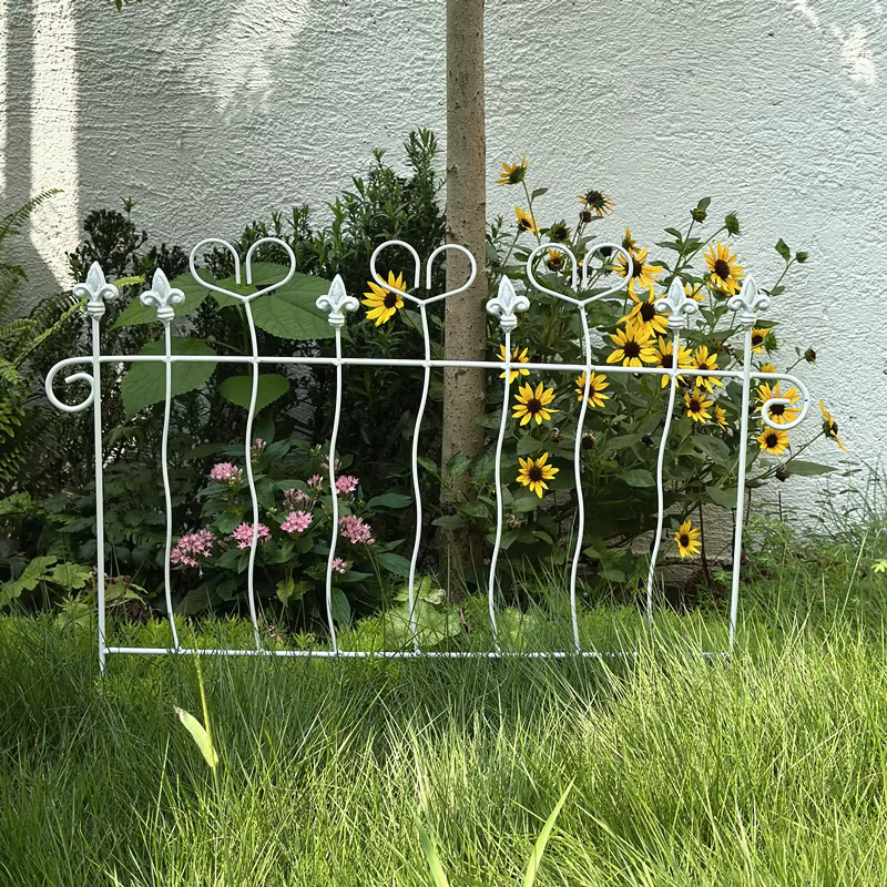 Clôture de jardin extérieure