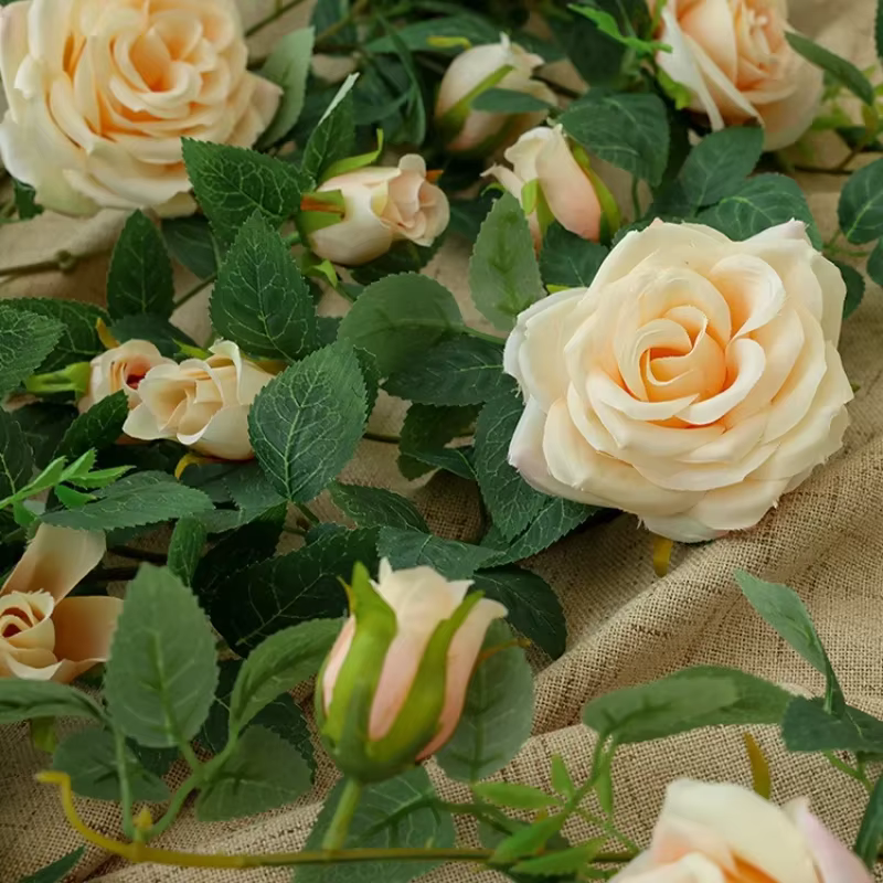 Vigne à roses artificielles 90/180cm