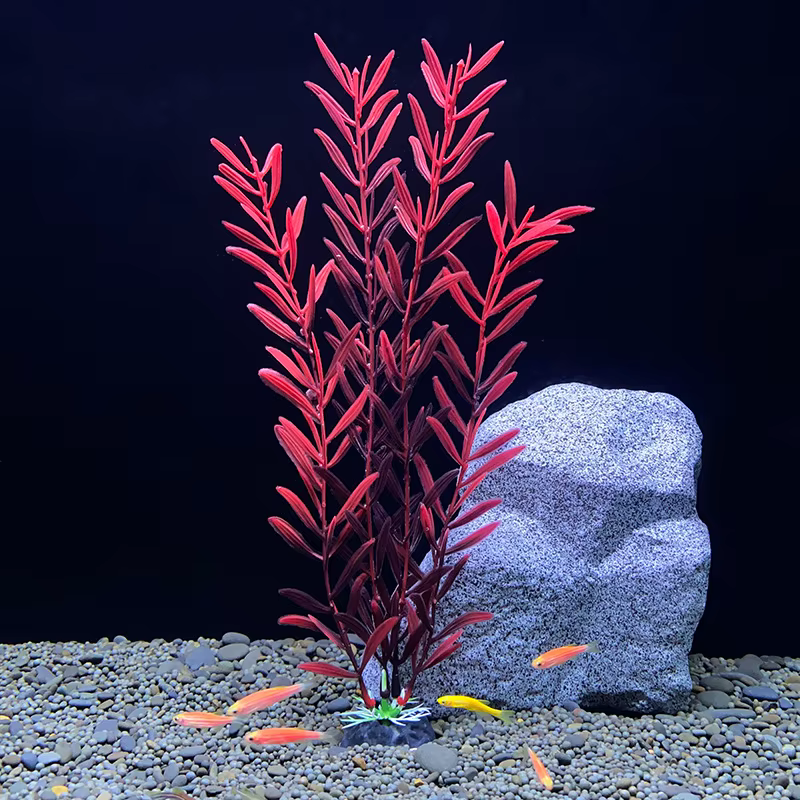 Plantes artificielles d'aquarium