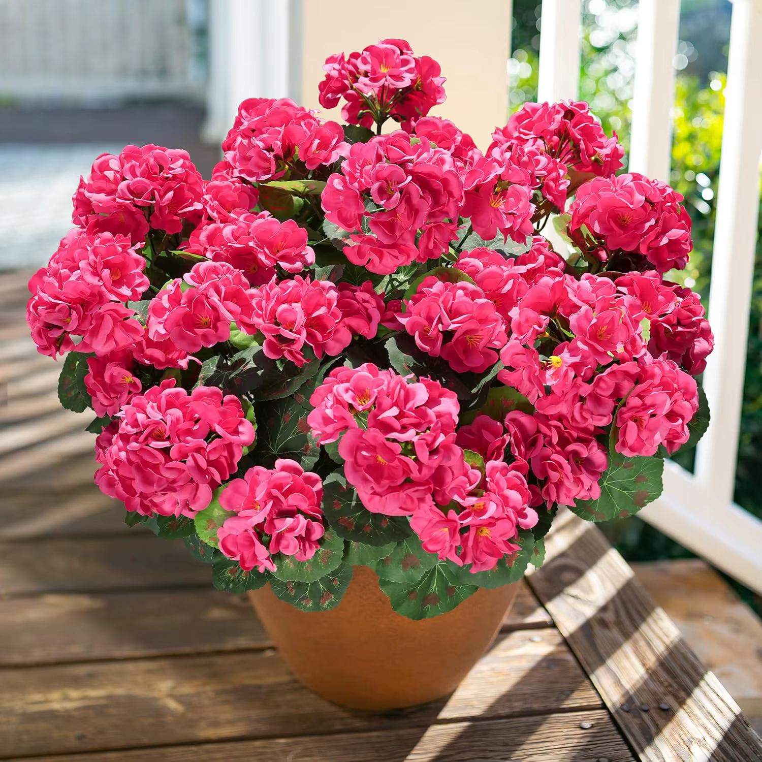 Fleurs Artificielles Plante de Bégonia Décoration Maison Jardin Extérieur Bonsaï Mariage Fête Bouquet de Mariée Cadeaux DIY Couronne de Festival Vase