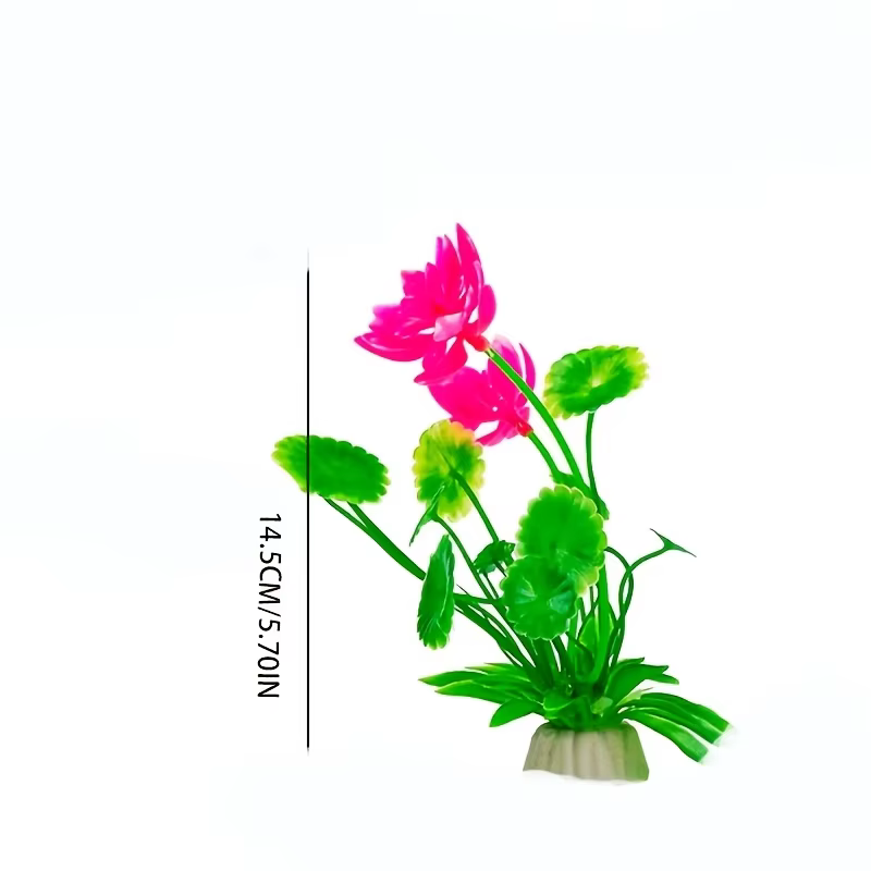 Plantes aquatiques artificielles décoratives pour aquarium