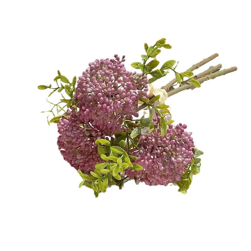 Hortensia et raisins d'avoine de 11 pouces
