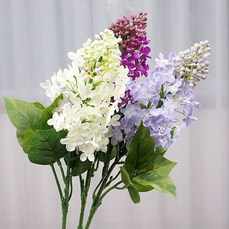 Fleurs artificielles en soie CAN ac