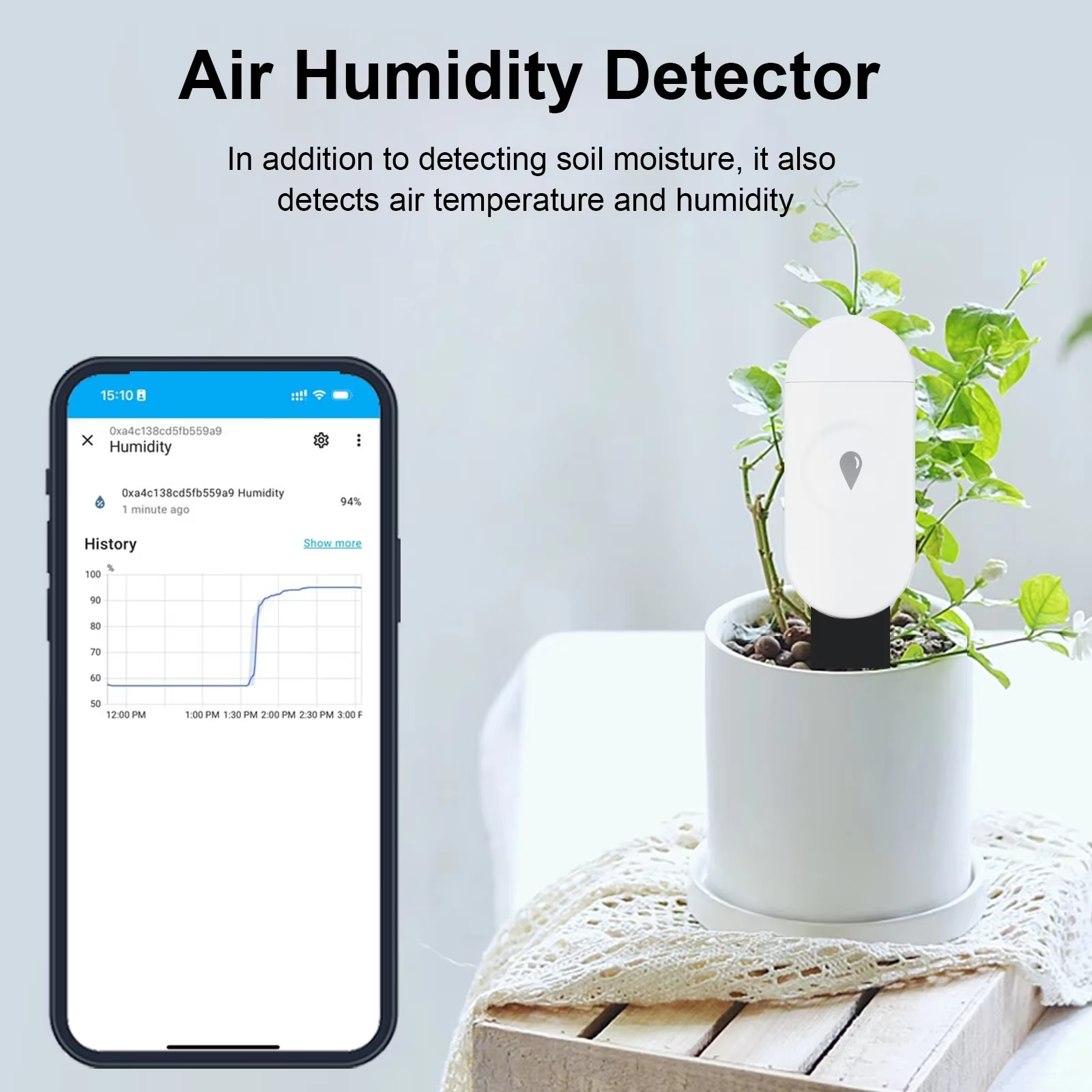 Zigbee – testeur de sol intelligent
