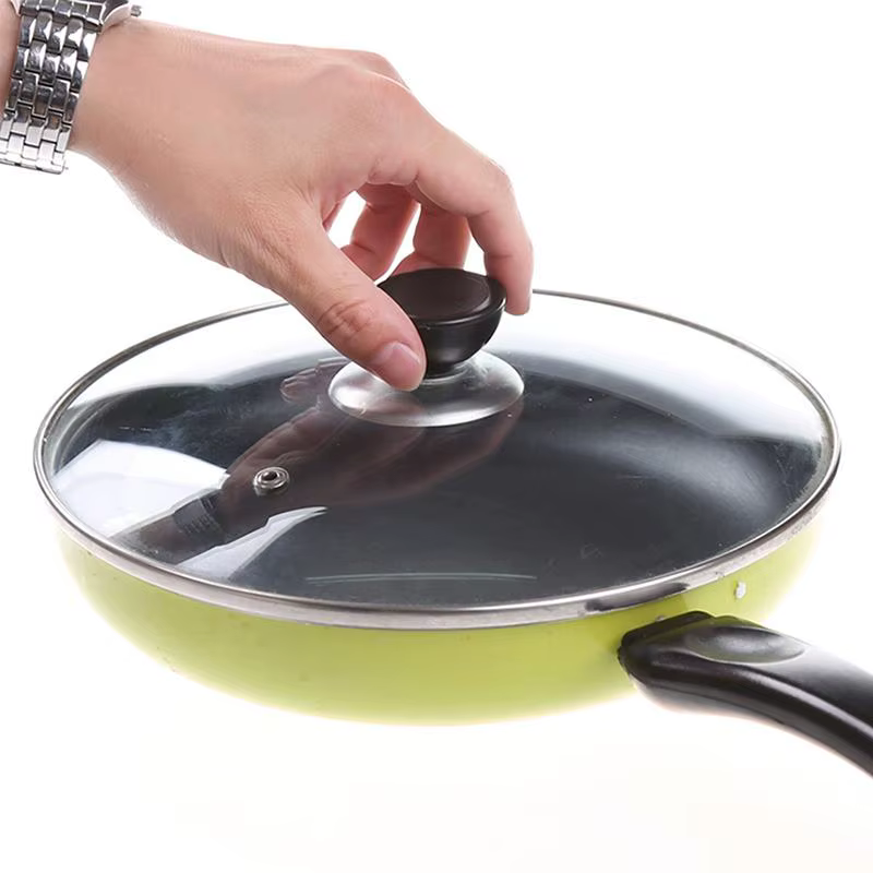 Bouton de Pot en verre et plastique universel