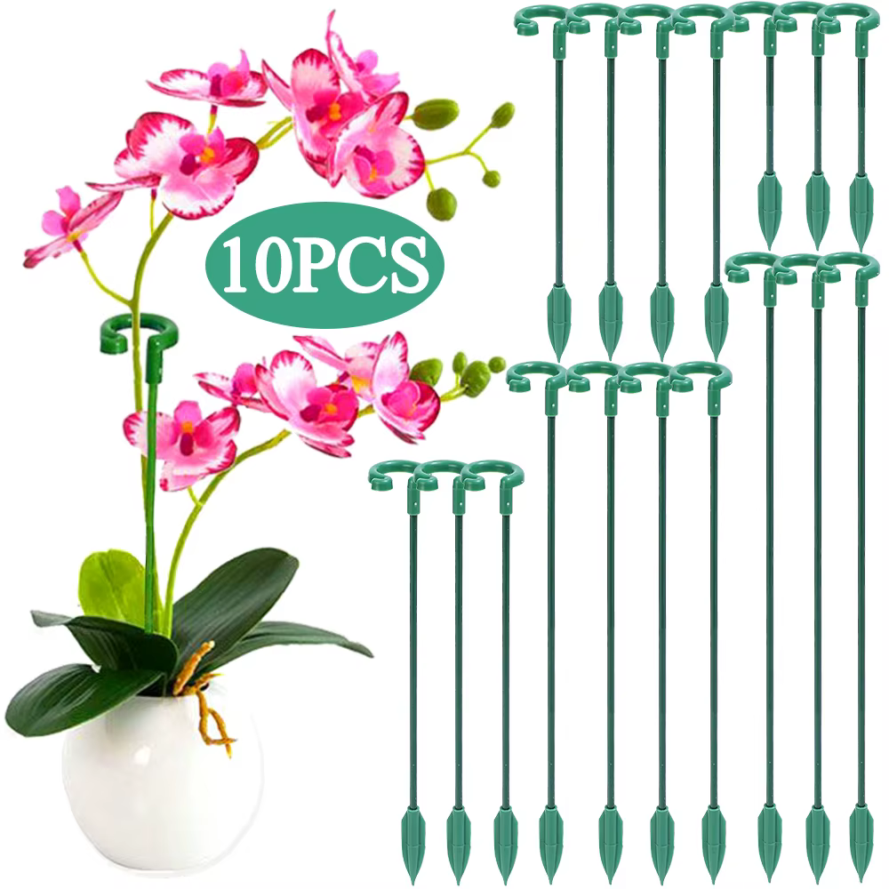 Tiges de Support pour plantes en plastique