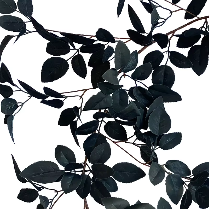 Plantes artificielles en rose noire de 172 cm