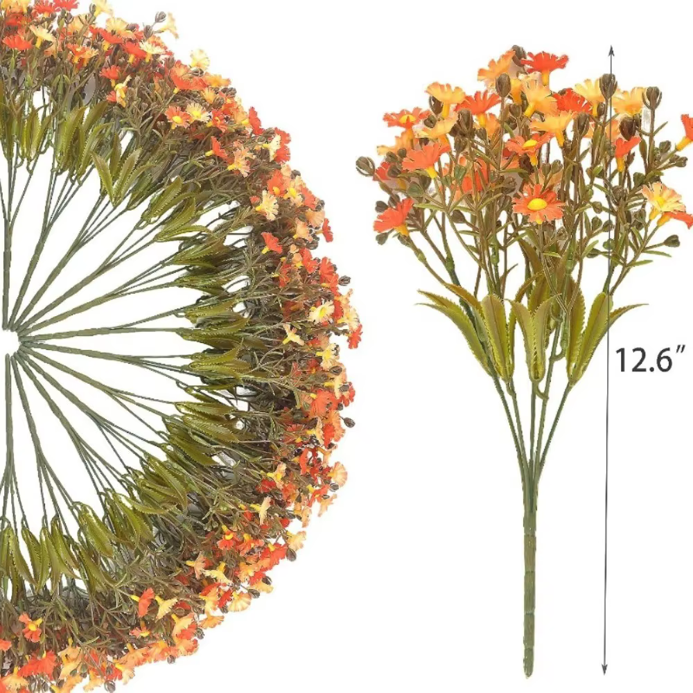Bouquet de fausses fleurs de marguerite artificielles 33cm