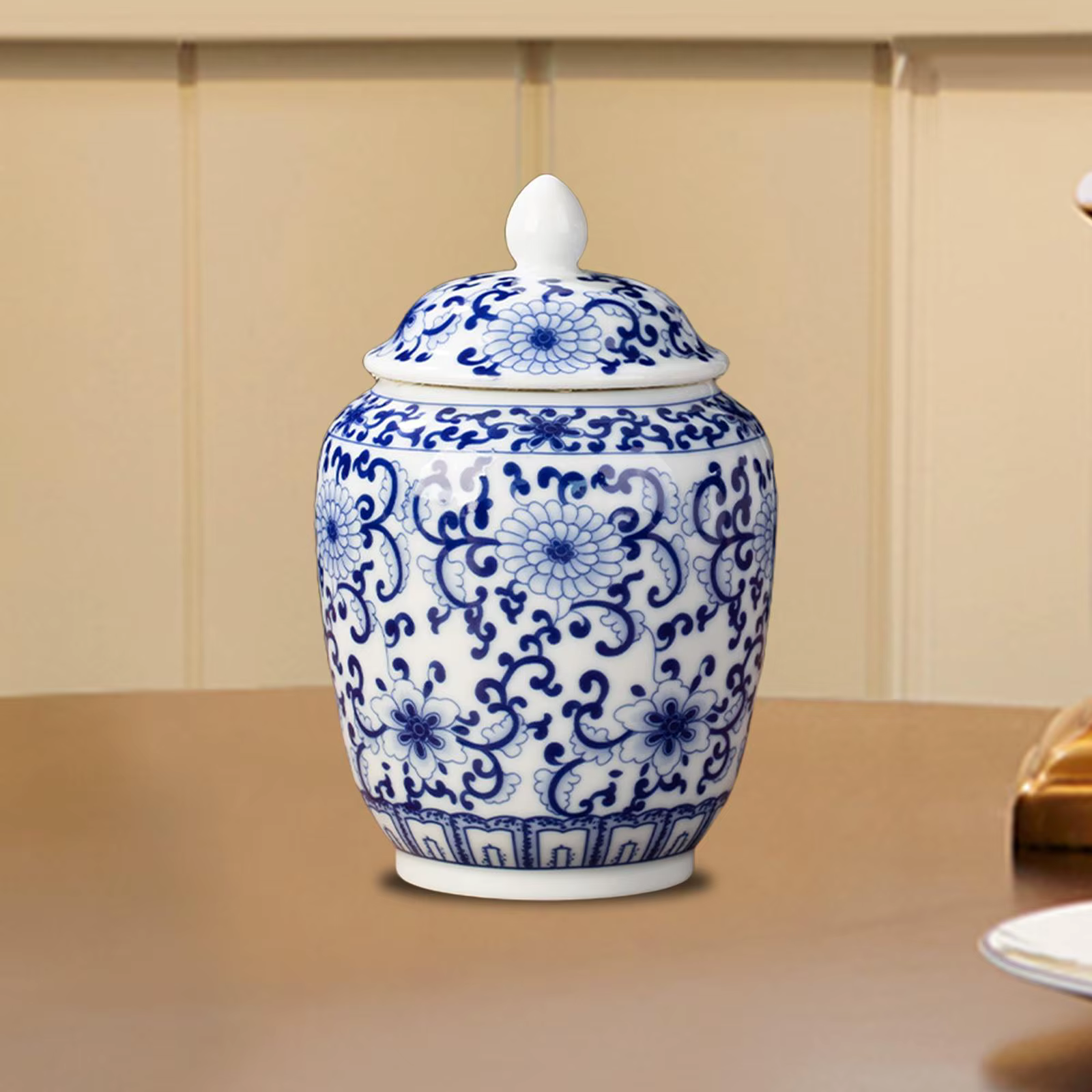 Bocaux en porcelaine de style vintage