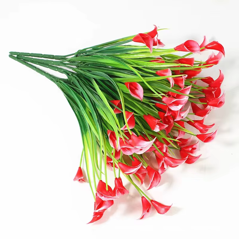 Uflower – Bouquet de lys Calla artificiel