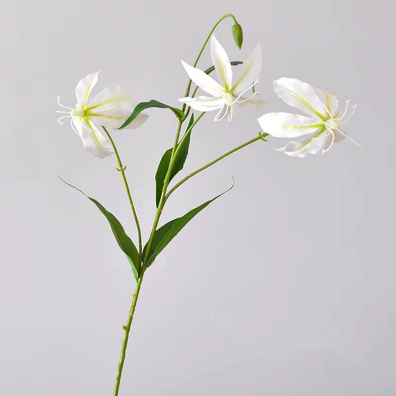 Fausse fleur de lys flammé imprimé en 3D