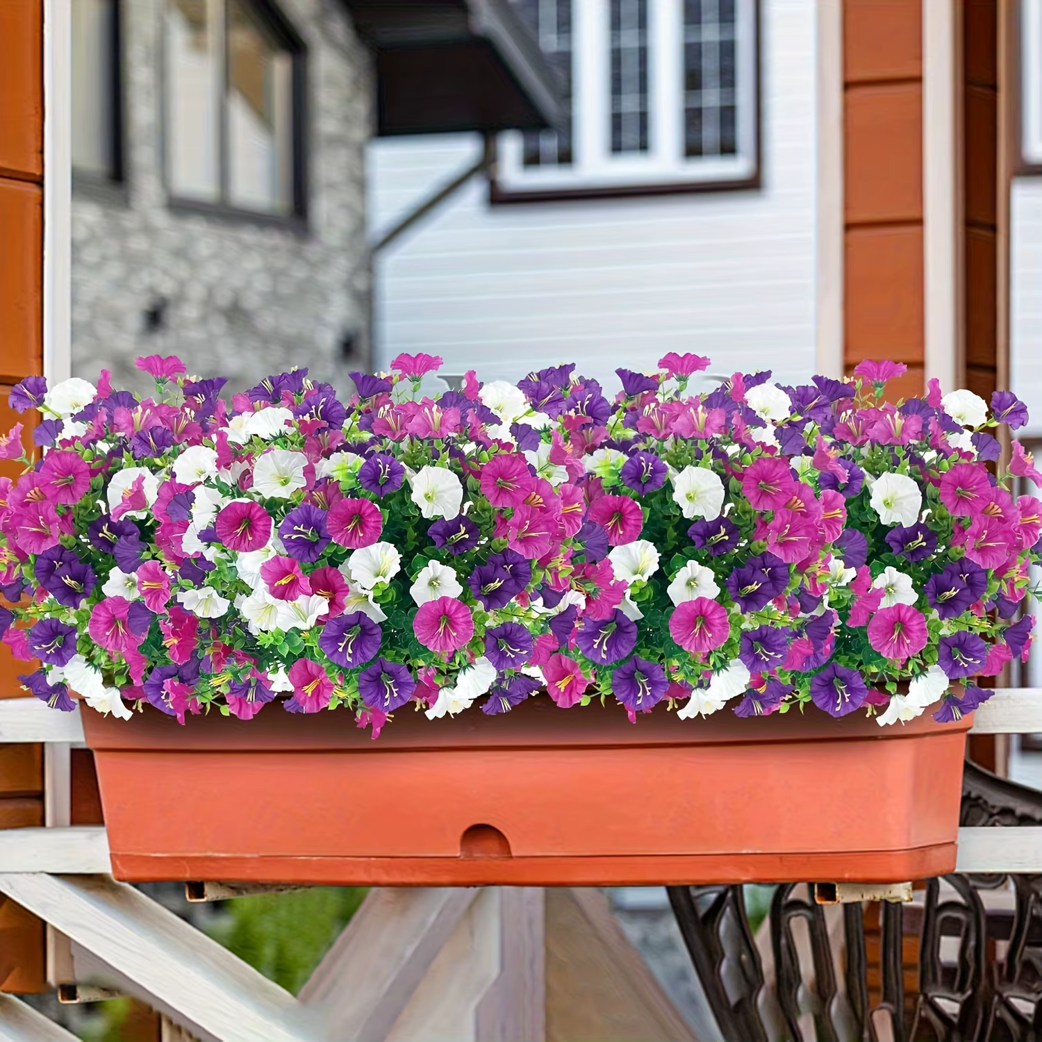 Lot de 6/9 fleurs artificielles de volubilis