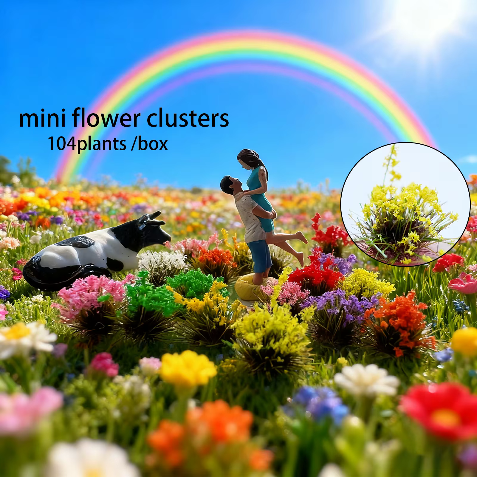Mini grappes de fleurs