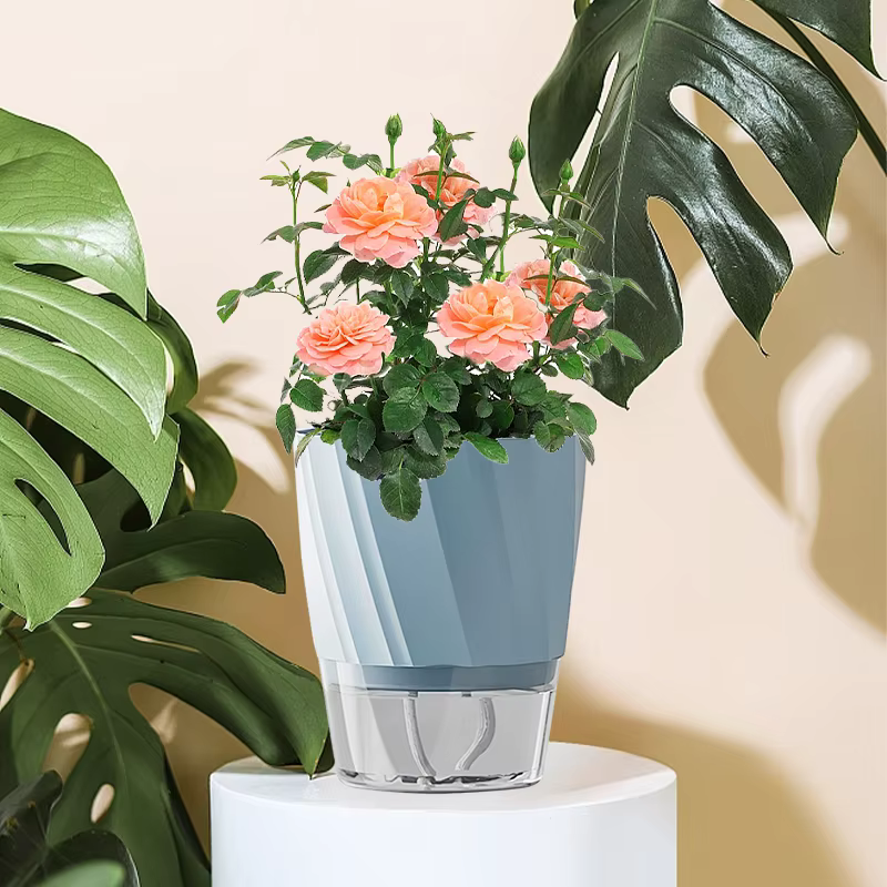 Pots de fleurs hydroponiques auto-arrosants pour plantes