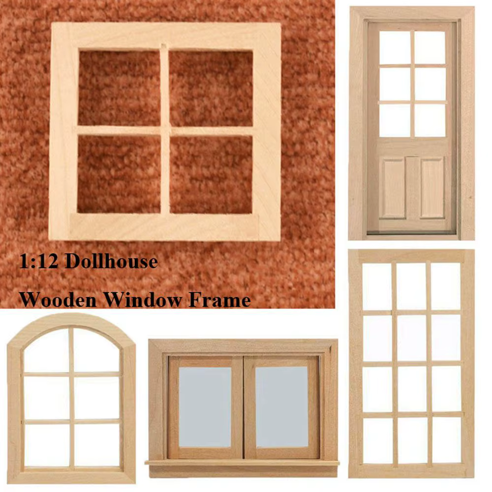 Meubles de maison à double fenêtre bricolage