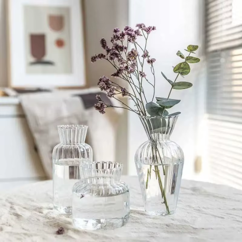 Vase Transparent scandinave